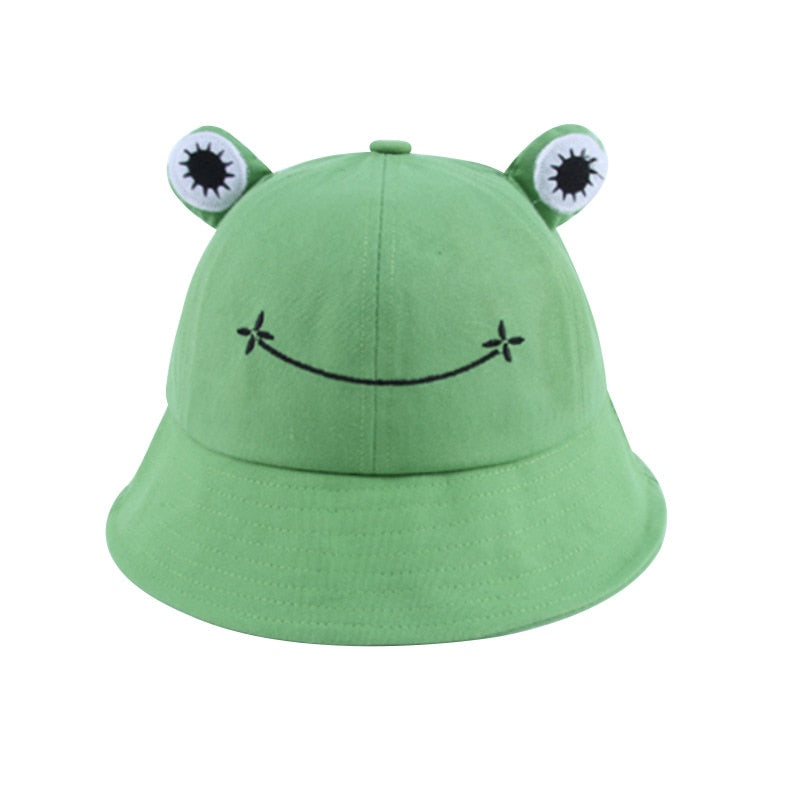 Bob grenouille vert qui sourit en coton